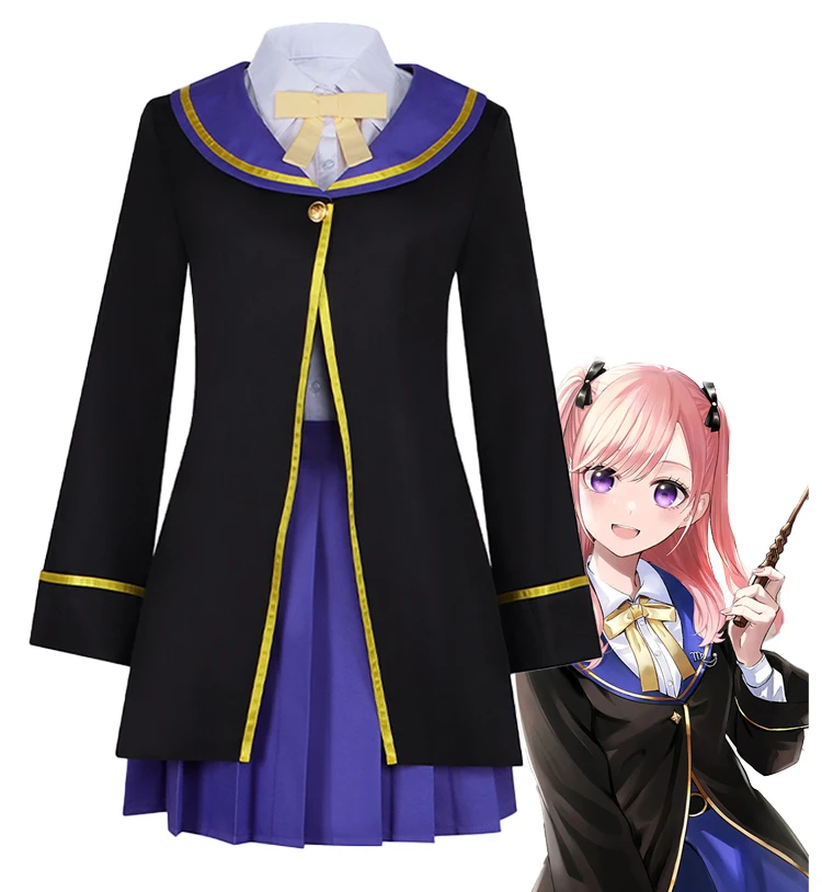 

Spica Virgo Cosplay Costumes Anime The Classroom of a Black Cat and a Witch Halloween Carnival Party Outfit For Girls