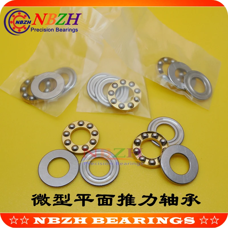 NBZH Bearing10pcs Free Shipping F8-19M BA8 AKL8 8*19*7 Mm Plane Thrust Ball Bearing F8-19 M 8X19X7