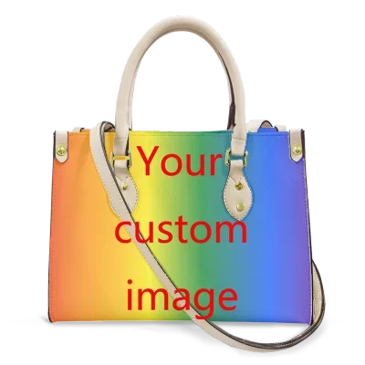Marshall Island Women Handbags Polynesian Hibiscus Print Leather Luxury Ladies Cross Body Bags Woman Small Messenger Bag Custom