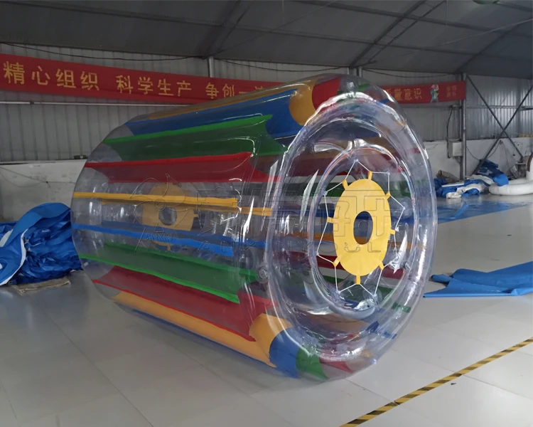 High Quality Outdoor Backyard Commercial Indoor  Outdoor Commercial Rental Inflatable Water Walking  Roller  for Children