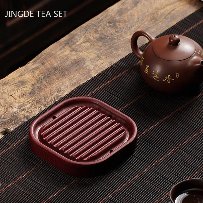 1Pc Bakelite Board Teacup Pad Placemats Decor Heat Resistant Coffee Coasters Square Teapot Drink Mat Kitchen Tea Sets Supplies