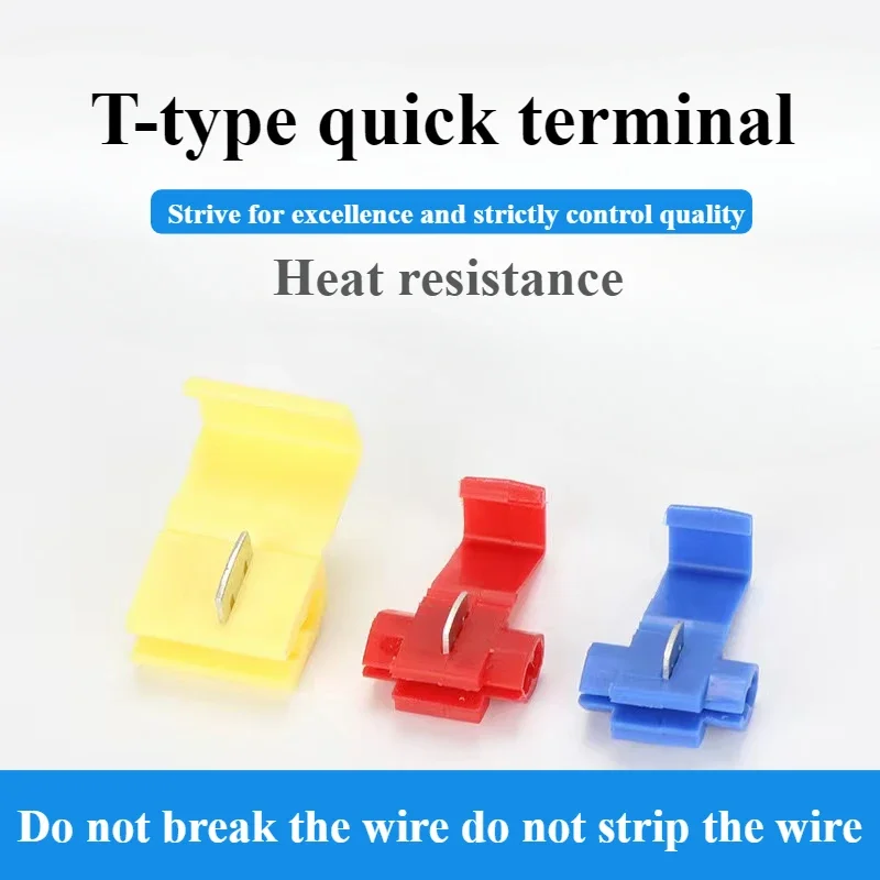 Scotch Lock colours Electric Wire Cable Connectors Quick Splice Terminals Crimp Non Destructive Without Breaking Line AWG 22-18