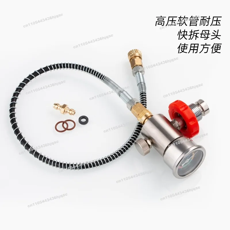 For Inflatable Connector, Adapter, Bottle Head Valve 5/8 G Large To Small, Large Bottle To Small Bottle 30 Mpa