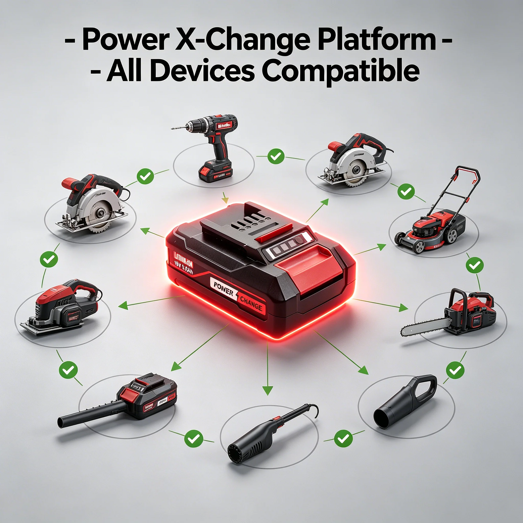 For EINHELL EIN18C2 3000MAh Replacement Battery Li-ion Batterias 18V Battery Power X-change PX-BAT4 4511396 4511437 Power Tools