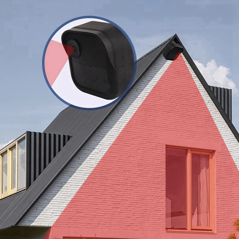 2PCS Silicone Protective Case For Blink Outdoor 4 Security Camera Cover Weatherproof Weather-Resistant Cover Case