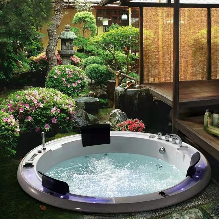 

Круглая ванна Jacuzz Terrace 2м