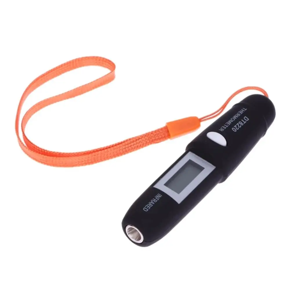 Therye.com-Mini stylo infrarouge sans contact, mesure de la température, affichage LCD numérique, DT8220