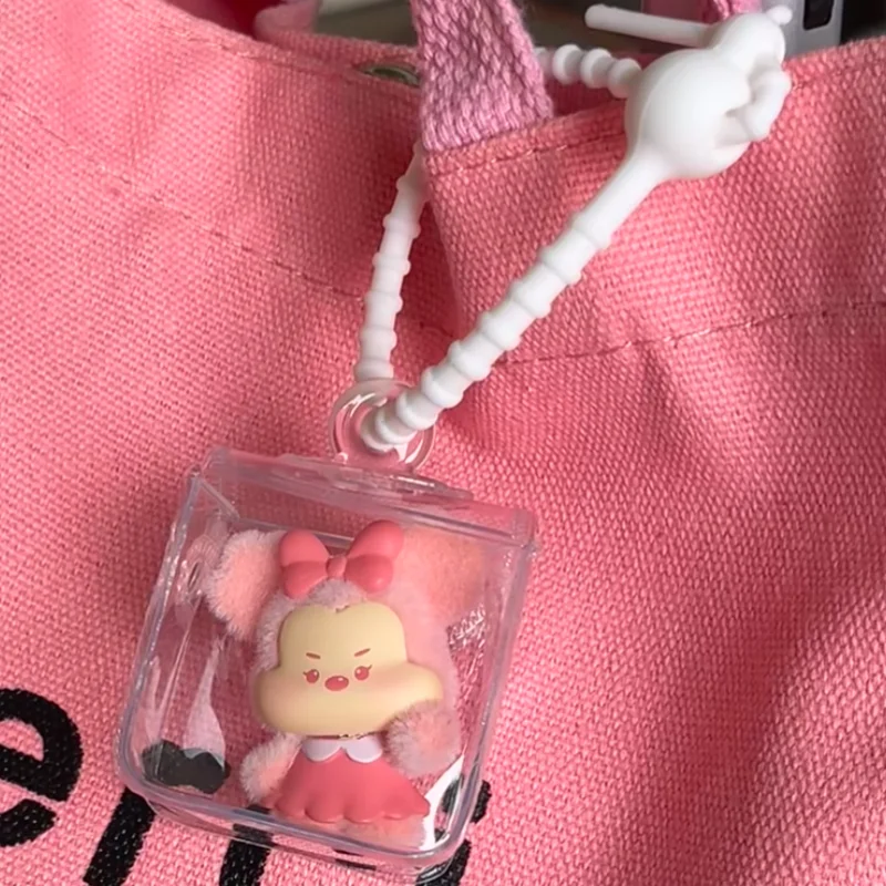 ディズニーミニブラインドボックスミッキームードパレットシリーズアニメフィギュアデスクトップコレクション装​​飾品かわいいモデルおもちゃギフトを飾るために