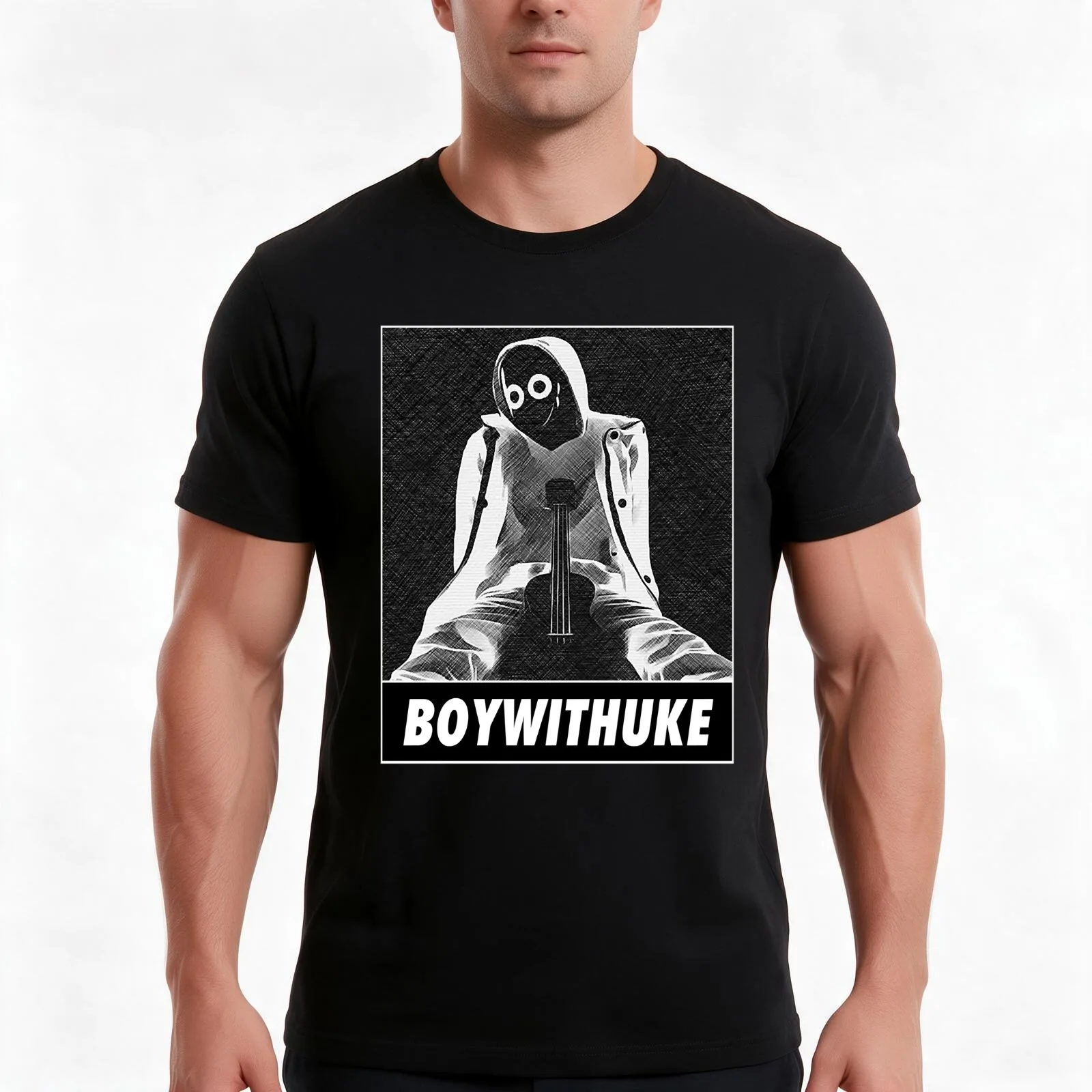 boywithuke toxic boywithuke songs T-Shirt, Summer Casual Cotton Tee, Oversized Streetwear Tops, Vintage Graphic Print