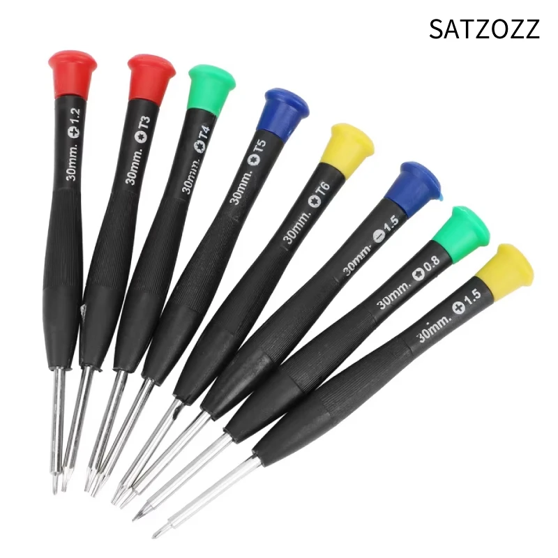 

8 in 1 Mini Precision Screwdriver Set Multifunction for iPhone 6S 6 Repair Tools Opening T3 T4 T5 T 6 PH000 Repair Kit