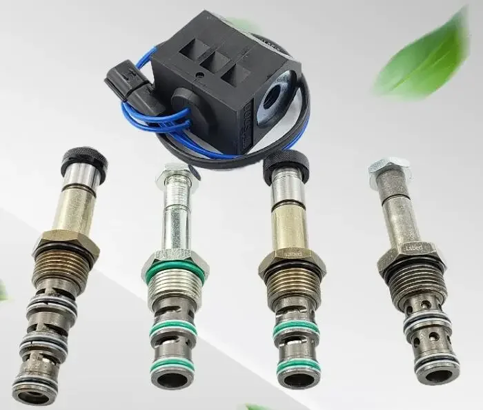 DH220-5 DH215-7 DH235 DH225-7 DH150-7 DX225LCA Solenoid Valve Coil 24V 12V for Daewoo Excavator Digger Repair Spare Part