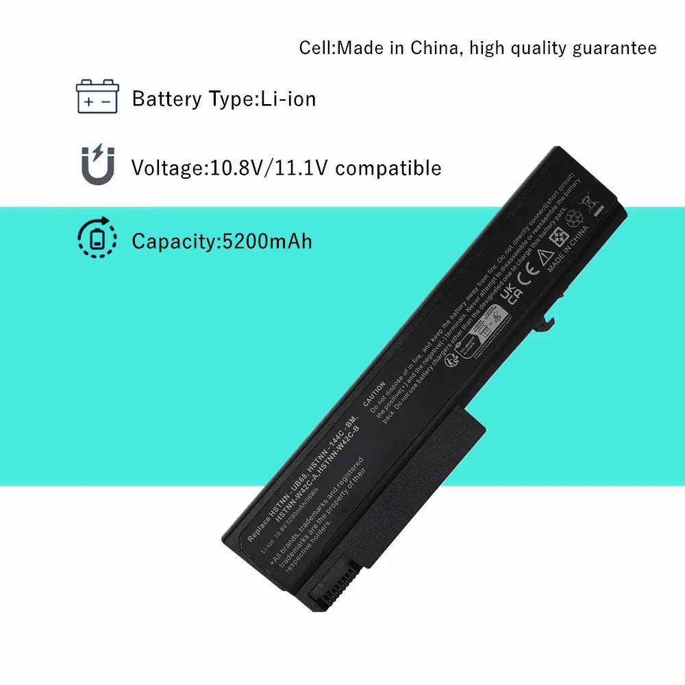 Laptop Battery for HP EliteBook 6930p 8440P 8440W ProBook 6440b 6445b 6450b 6540B 6545b 6550b 6555b