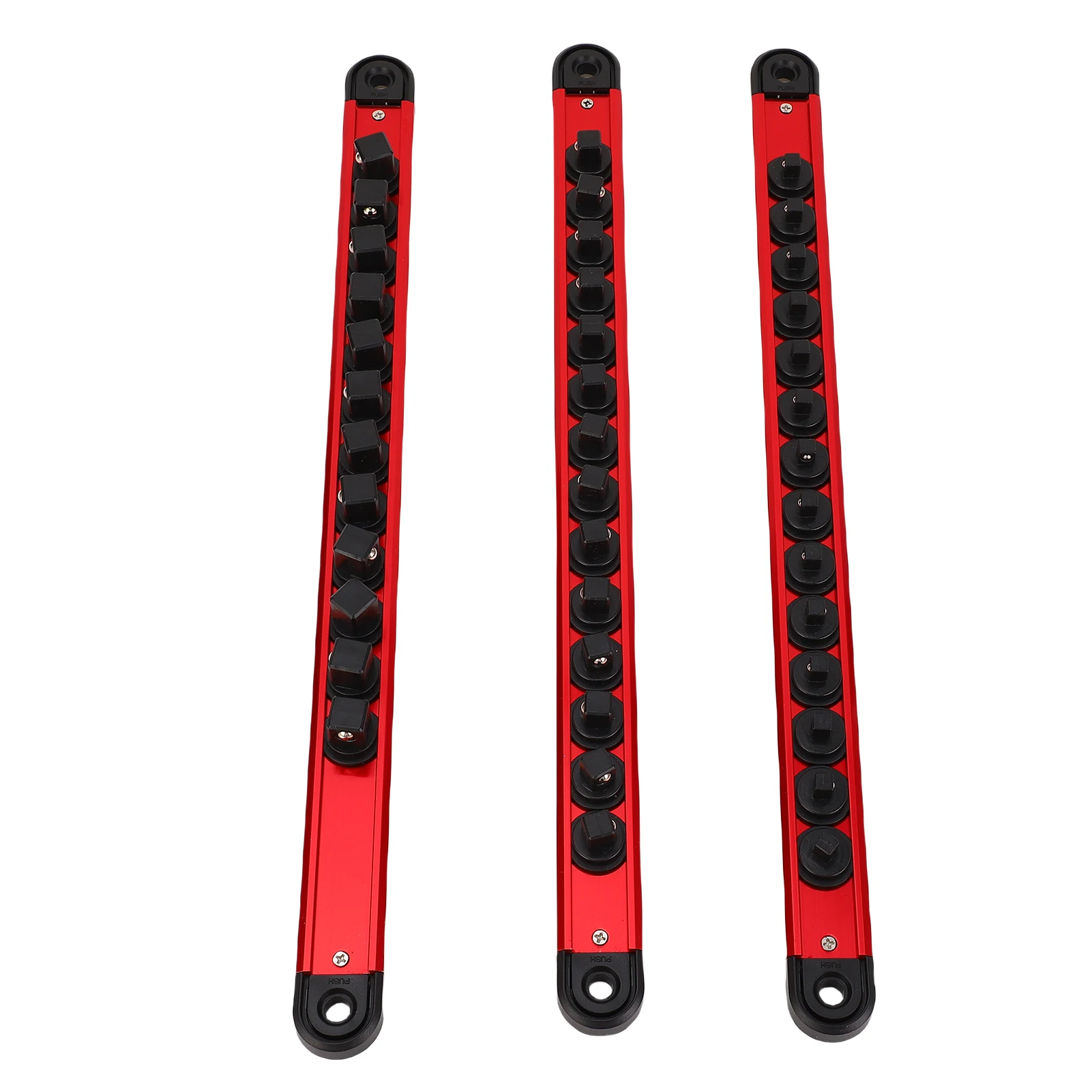 ソケットオーガナイザートレイ-ソケットオーガナイザー-1-4インチ-3-8インチ-1-2インチ-アルミニウム合金-ポータブル吊り下げ式ソケットホルダートレイ-倉庫用