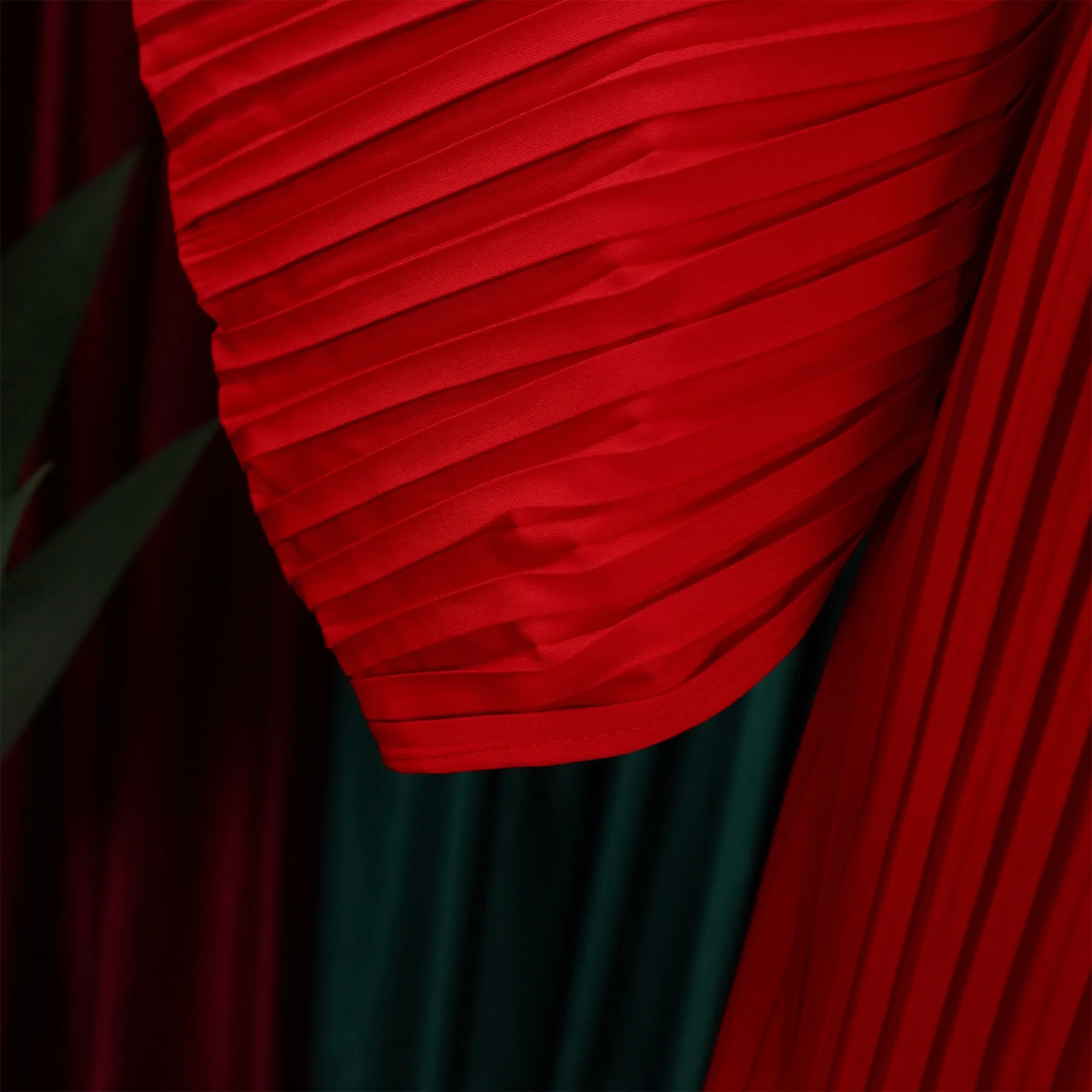 Women 2 Pieces Pants Sets Pleated Blouse V Neck Full Sleeve & Long Trousers Floor Length Elegant Ladies Outfits Pants Sets 2024