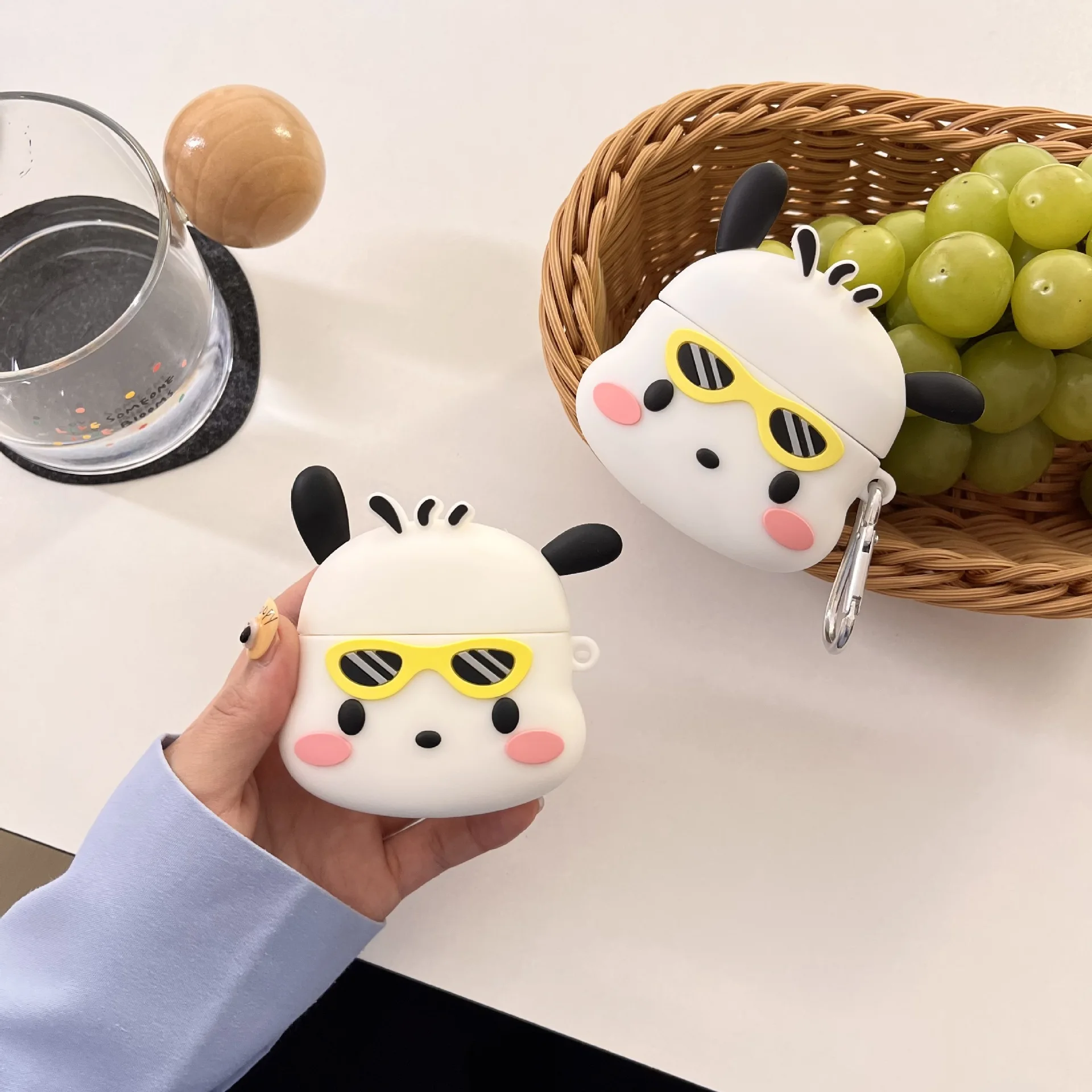 

Cartoon Case For Redmi Buds 6 Lite/8 Lite Soft Silicone Case Cover for Redmi Buds6 Pro/Buds8 Pro Protective Sleeve with Keychain