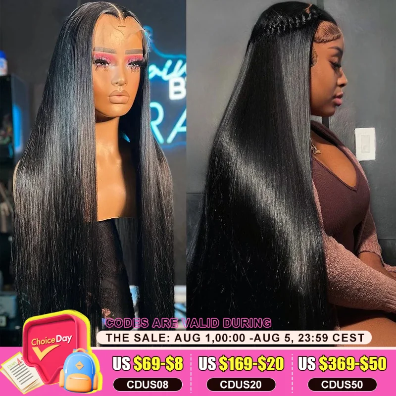 

200% Density Straight Lace Front Wigs Human Pre Plucked Hd Transparent 13x4 Lace Frontal Wigs Human With Baby Hair Wig