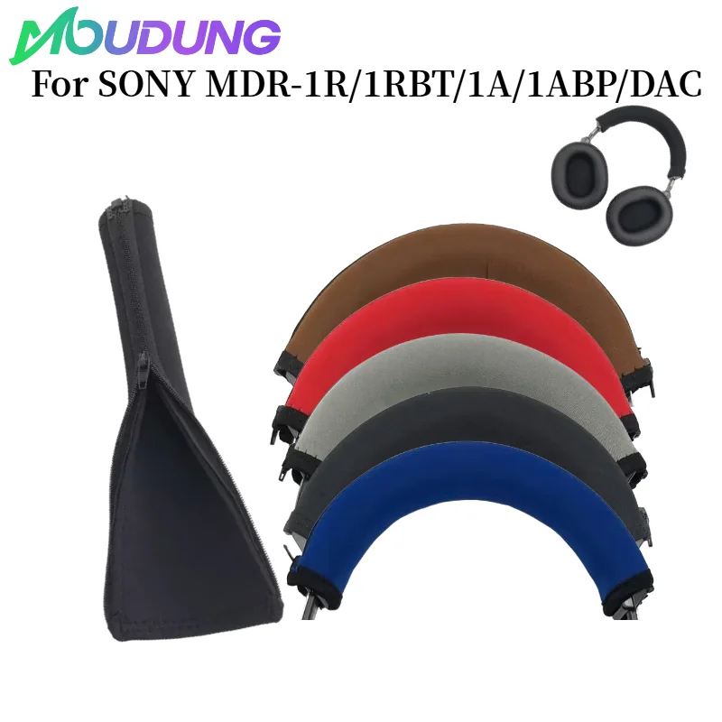 

MOUDUNG Replacement zipper Headband Cover For SONY MDR-1R/1RBT/1A/1ABP/DAC Headphones Protective Headband Case
