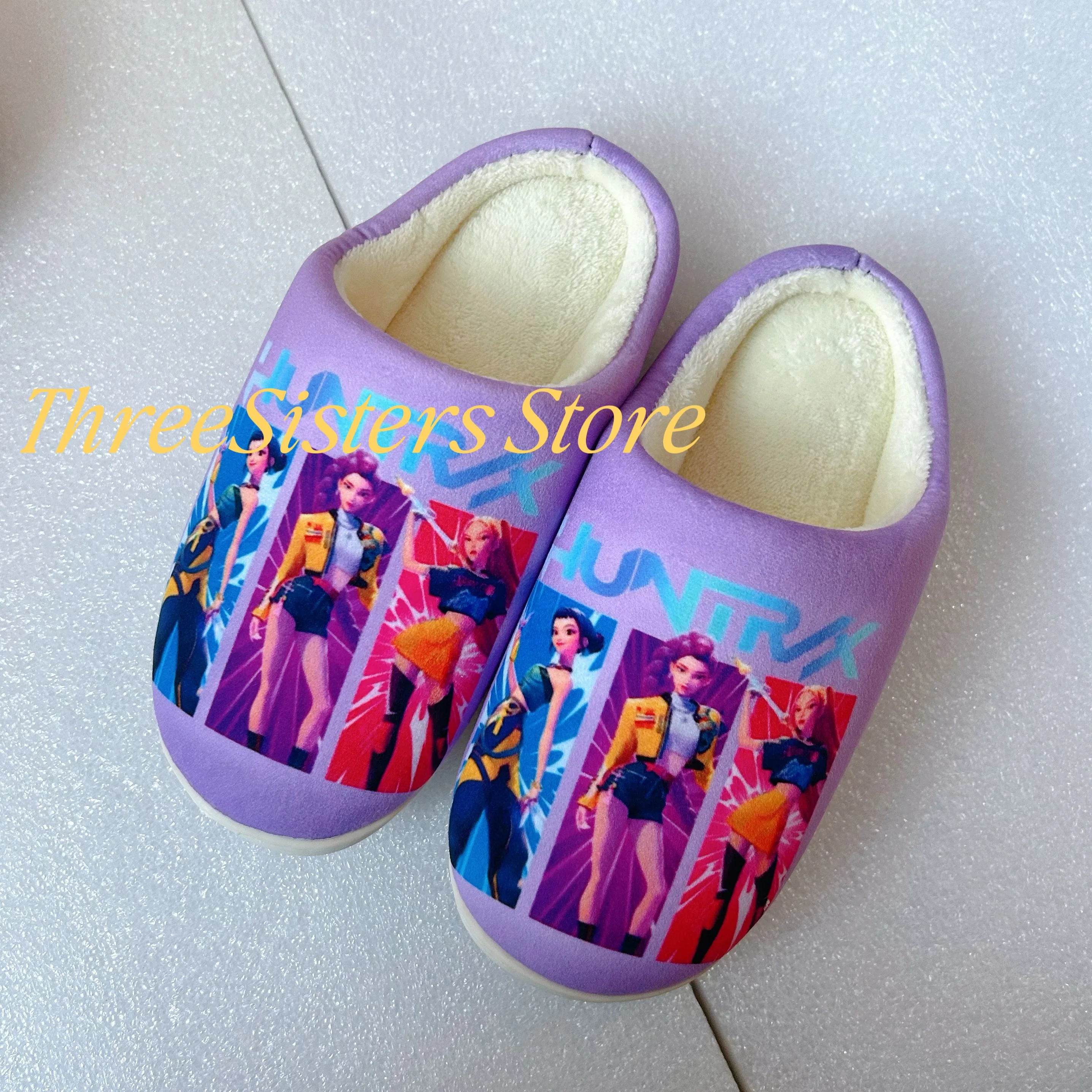 

Обувь для косплея Rumi Zoey Mira для взрослых и детей, теплые плюшевые тапочки, нескользящие