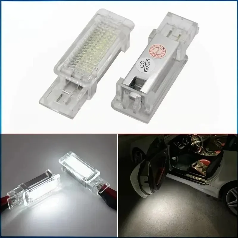 

2pcs LED Courtesy Trunk Light for Mercedes-R171 R199 W203 W209 W240 W639 Door Lamp Footwell Light Popular