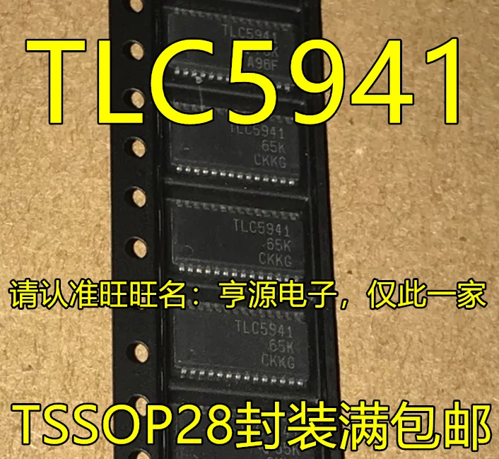 

10PCS New Original TLC5941 TLC5941PWPR LEDIC TSSOP28