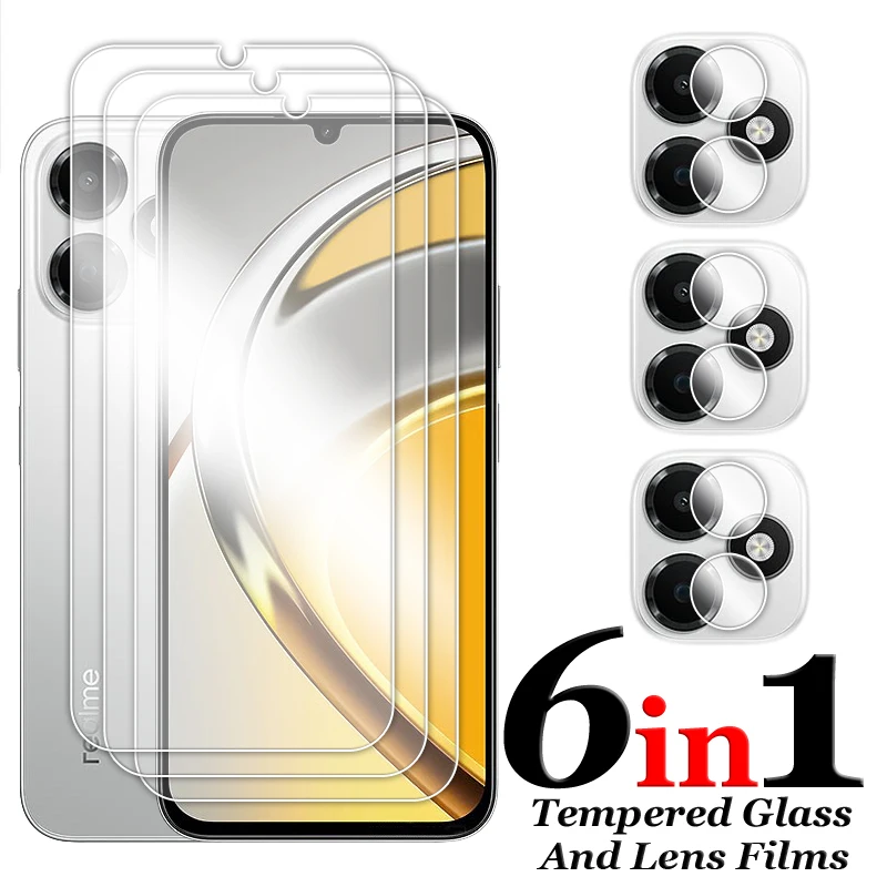 For Realme P4s Lite Glass For Realme P4s Lite Tempered Glass 6.75 inch Transparent HD Screen Protector For Realme P4s Lite Film