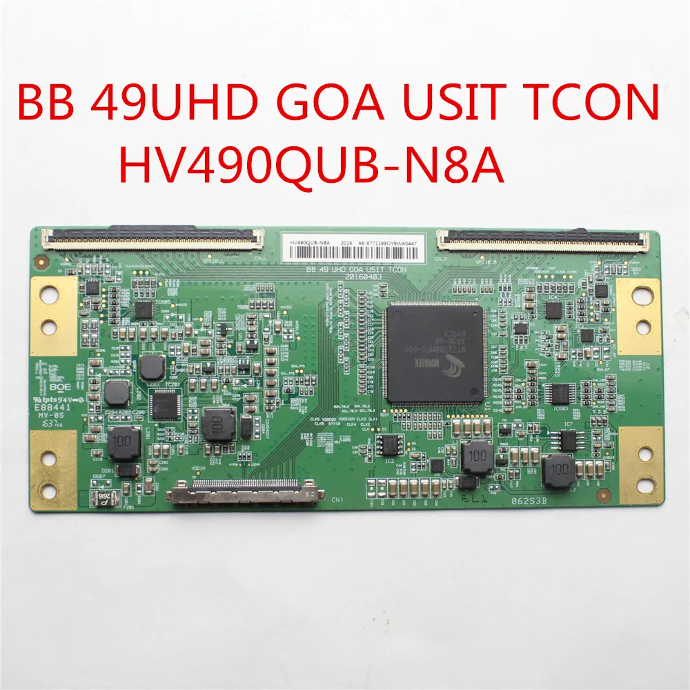 T-con مجلس HV490QUB-N8A BB 49UHD غوا usat TCON 20160403 للتلفزيون المهنية اختبار توقيت لوحة التحكم شحن مجاني