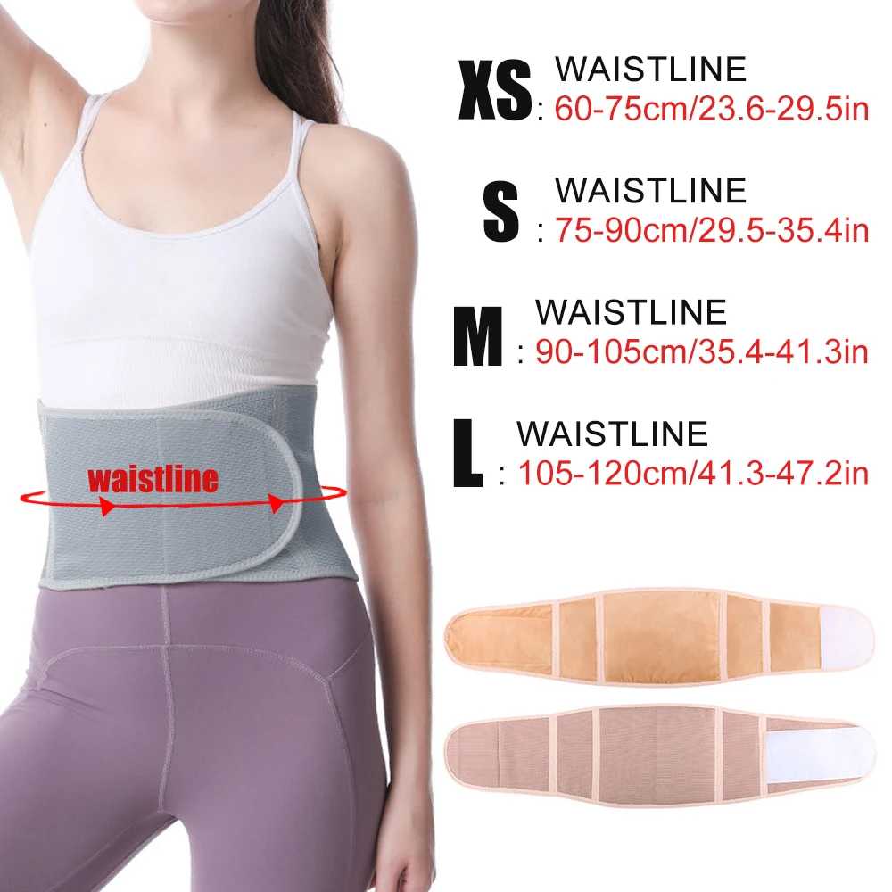 Winter Thicken Thermal Plush Waist Warmer Lumbar Support Belt Cozy Warm Abdominal Protector Stomach Body Wrap Band Back Brace
