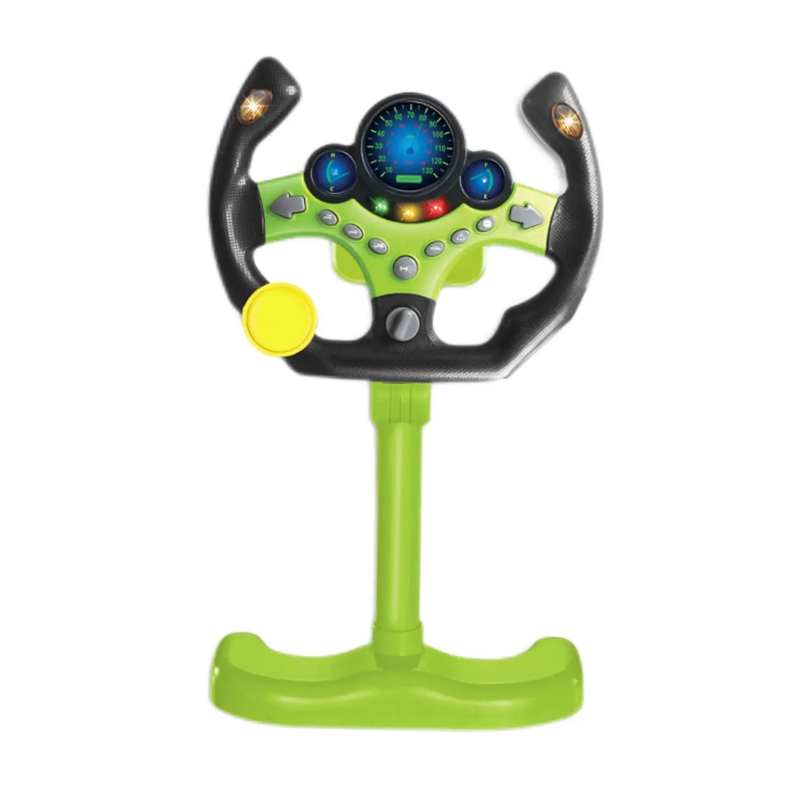 Simulated Steering Wheel for Kids Driving Controller W/Music and Light