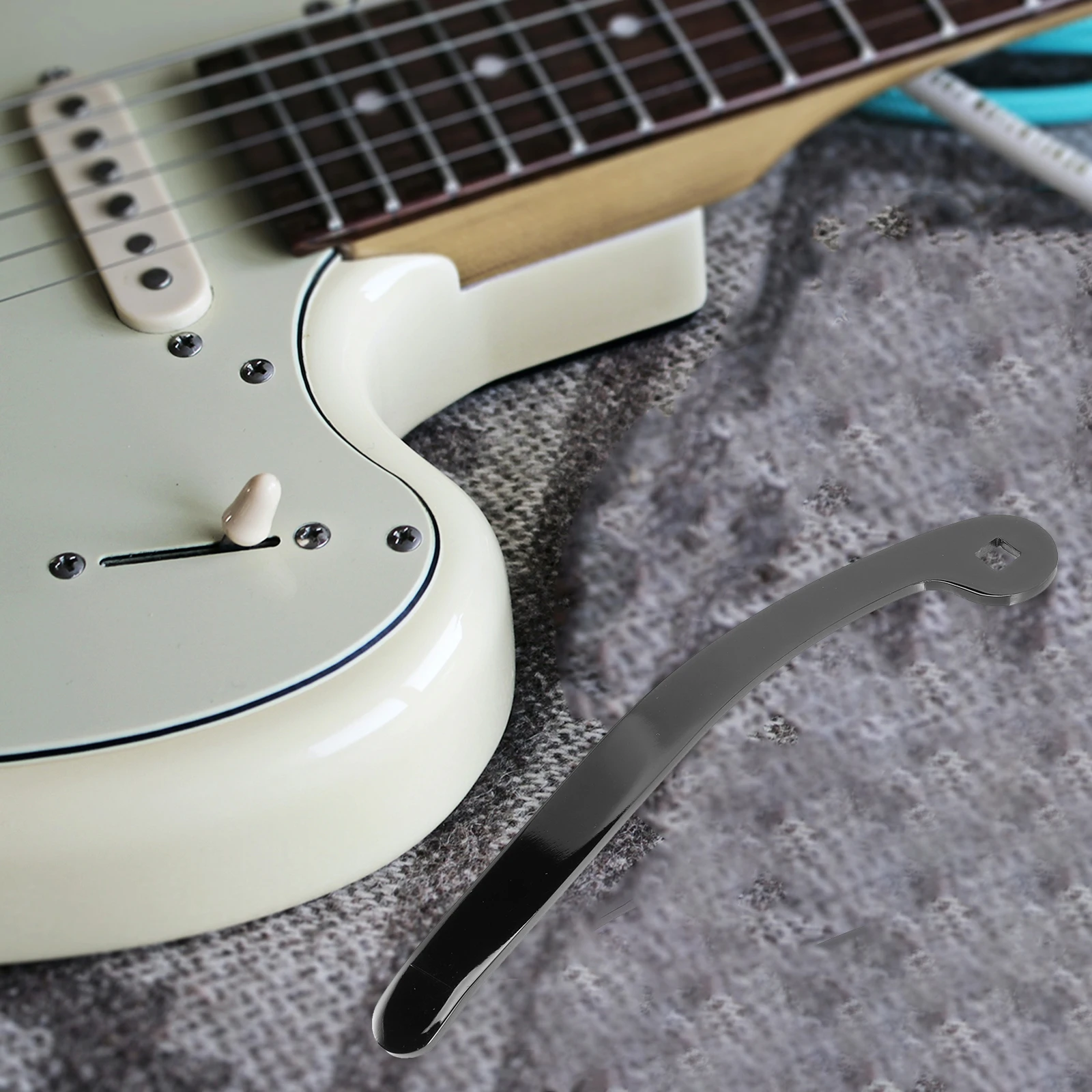 

1Set Electric Guitar Tremolo Arm Durable Metal Single Whammy Bar Guitar Bridge Vibrato Replacement Part Single Tremolo Arm