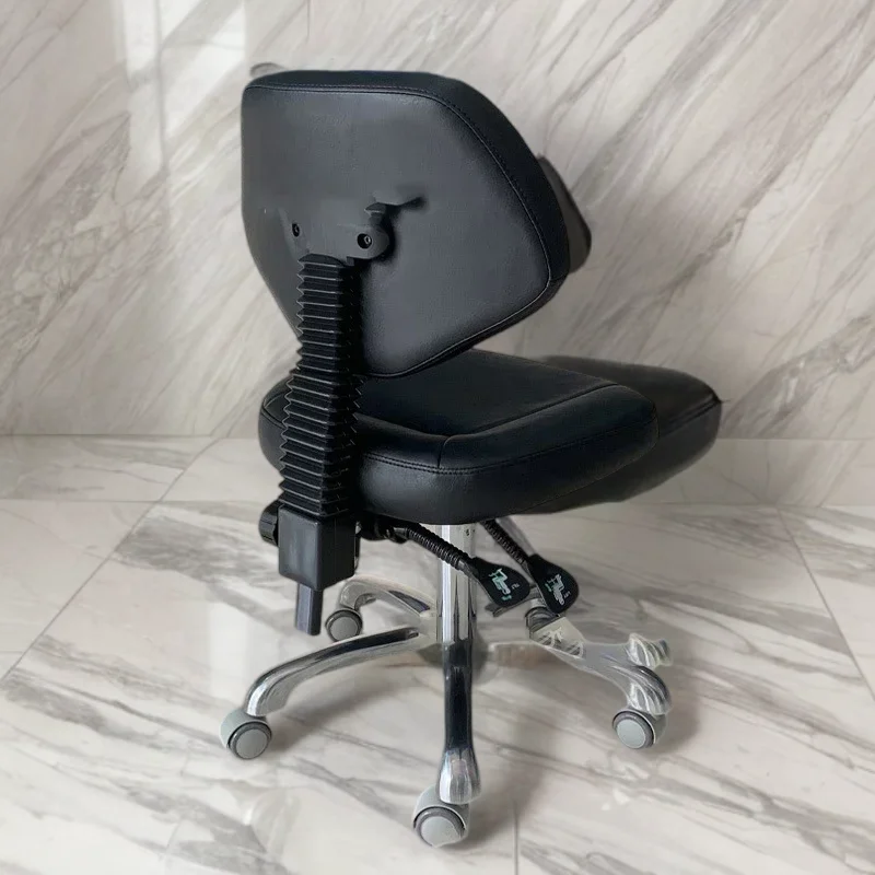 Barber Chair Chairs for Hair Stylist Chair Height Adjustable Nail Tech Supplies Salon Manicurist High Sillas Silla De Barbero