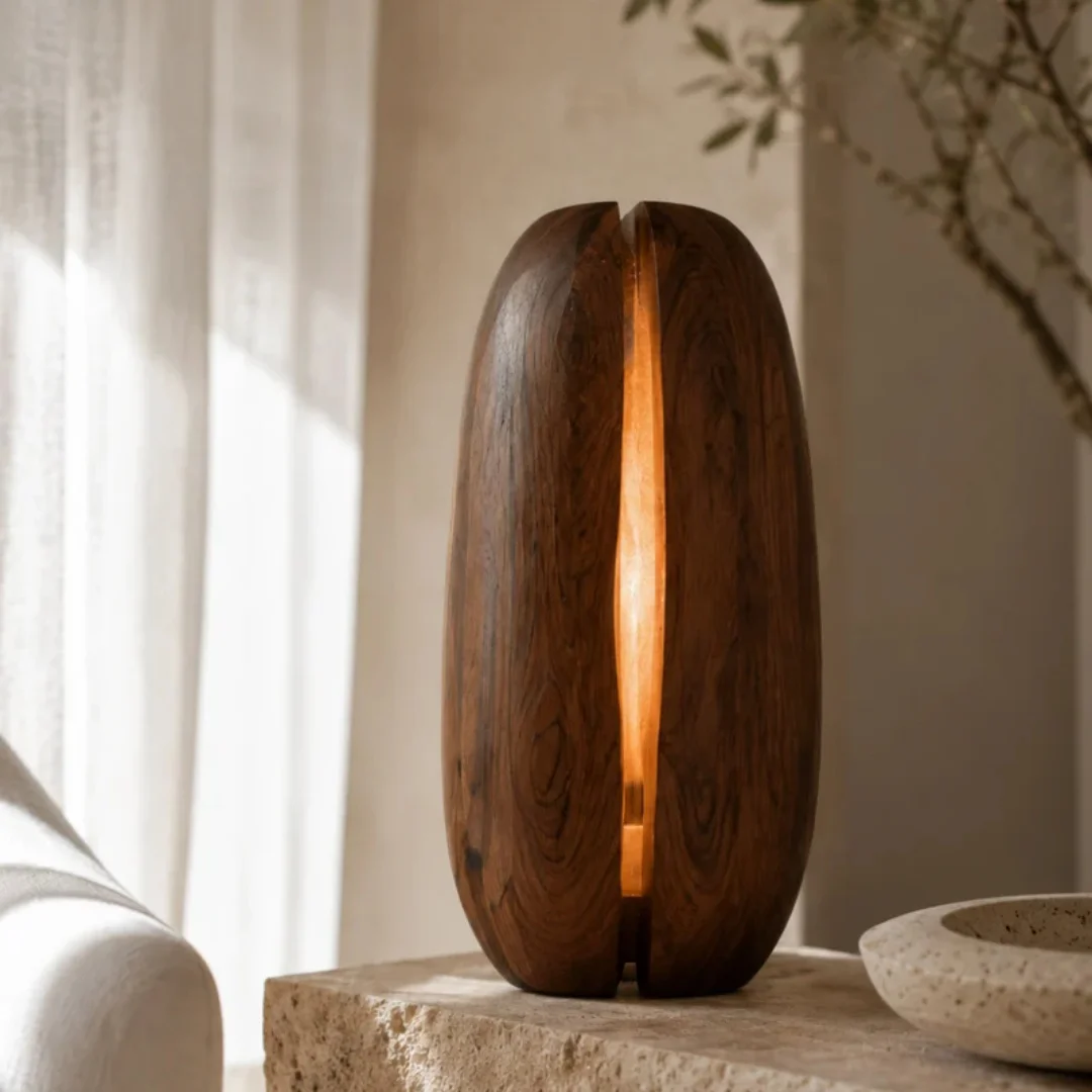 Vertical Division Of Handicrafts Narrow Slit Hollow Wooden Decorative Items Japanese Bedroom Wall And Tabletop Decoration