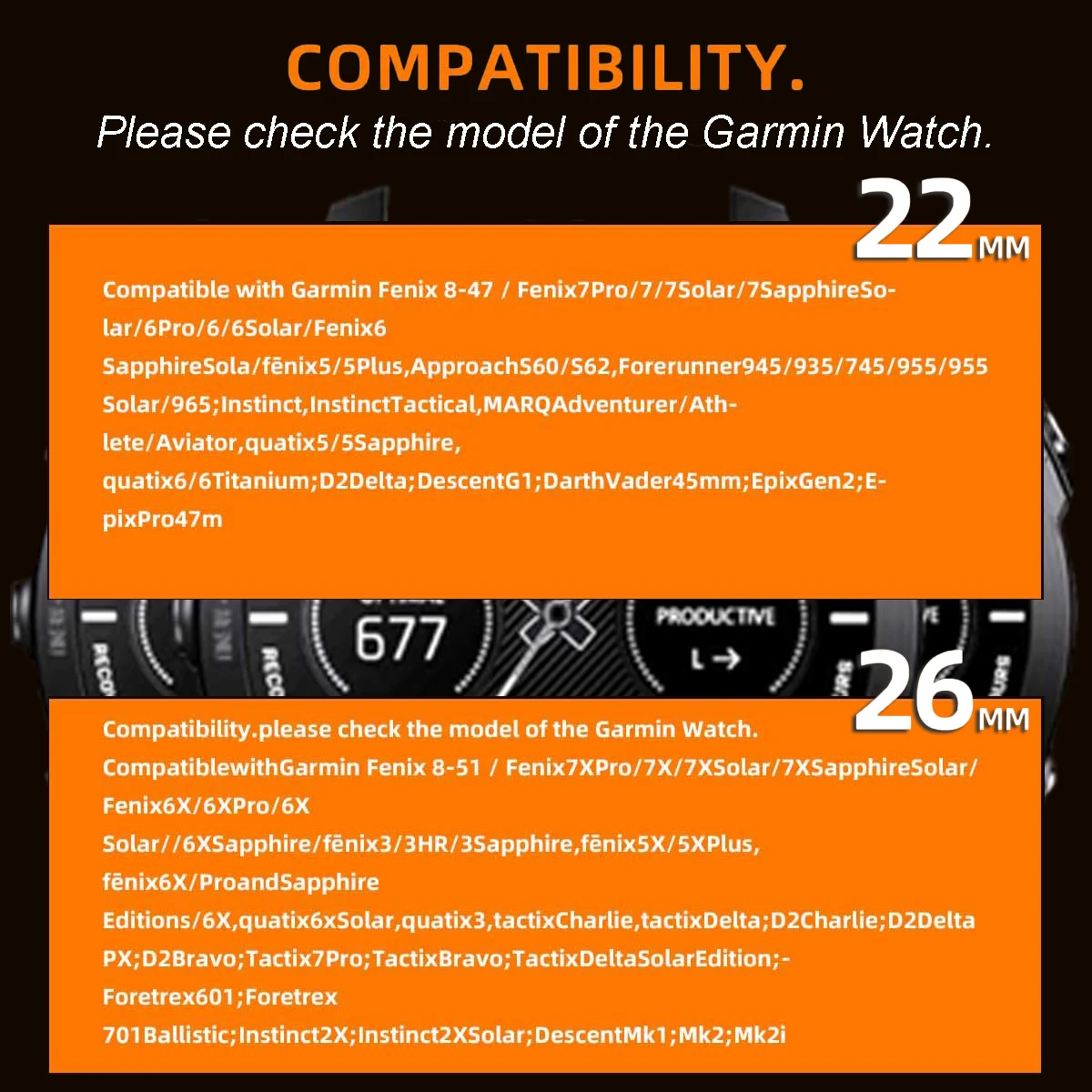 20mm 22mm 26mm QuickFit Nylon Strap For Garmin Fenix 8 7X 7 Pro 47mm 51mm 6X Pro 5X Plus /Enduro 2 Wristband Braided WatchBand