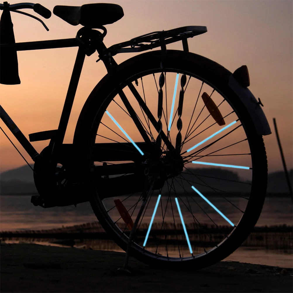 144pcs Colored Spoke Covers For Motorcycle Bicycle Wheelchair Mountain Bike Dirt Bike Decorative Spoke Protectors Plastic Rim