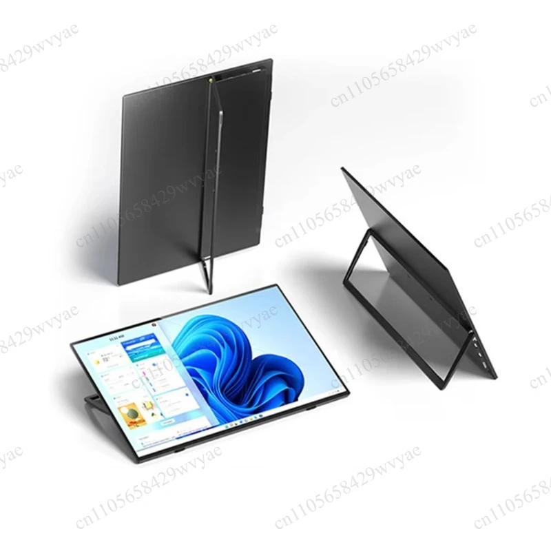 23.8 Inch Portable Touchscreen Monitor Google TV 1080P FHD 60Hz USB-C for Laptop Phone Tablet