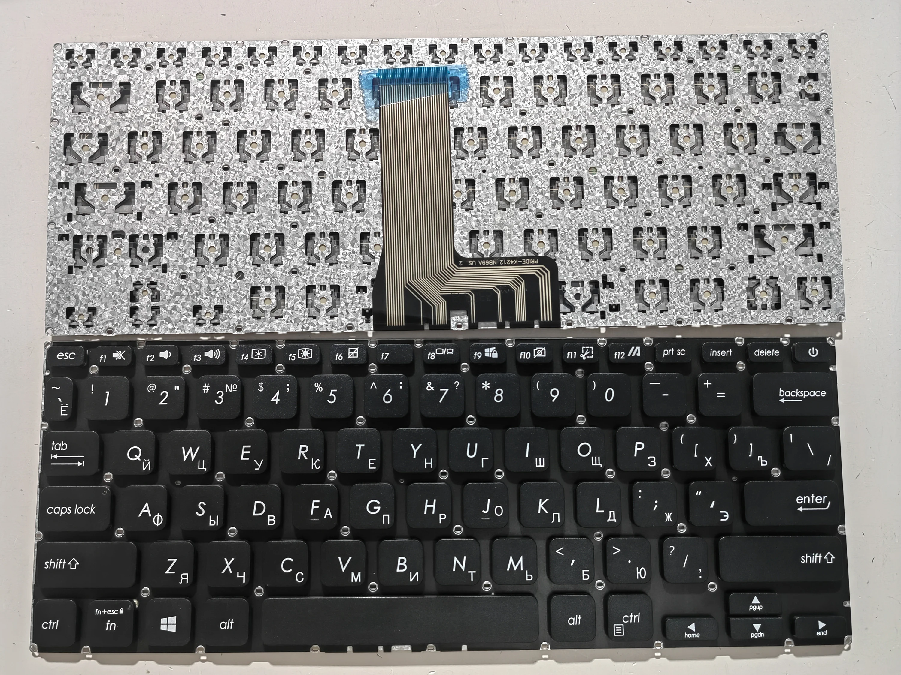 

RU Layout for Asus R424 X409F P409J R409F R409J A412FL R423 A409M X409J Laptop Keyboard