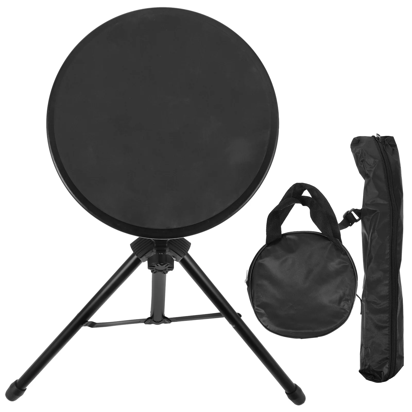 

8 Inch Dumb Drum Practice Set Pad Mute Pads Drummer Accessories Kit Electric Drums Mat Sound Absorbent Rubber Material Long