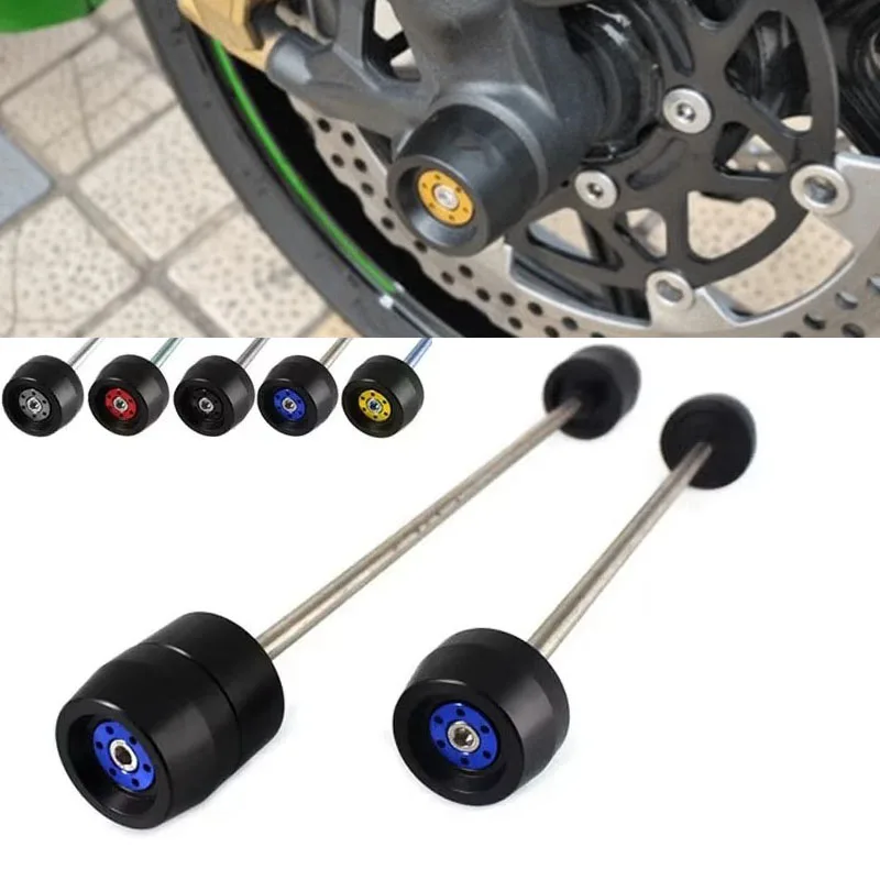 

For MT-09 FZ FZ-09 FJ-09 MT09 Tracer 2014-2020 Motorcycle Front & Rear Axle Fork Crash Sliders Wheel Protection