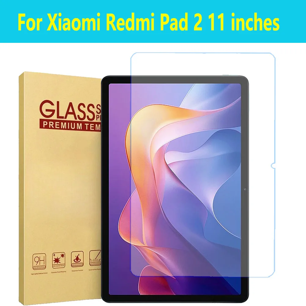For Redmi Pad 2 Tempered Glass Screen Protector For Xiaomi Redmi Pad 2 11-inch Bubble-free Anti Scratch Protective  Film