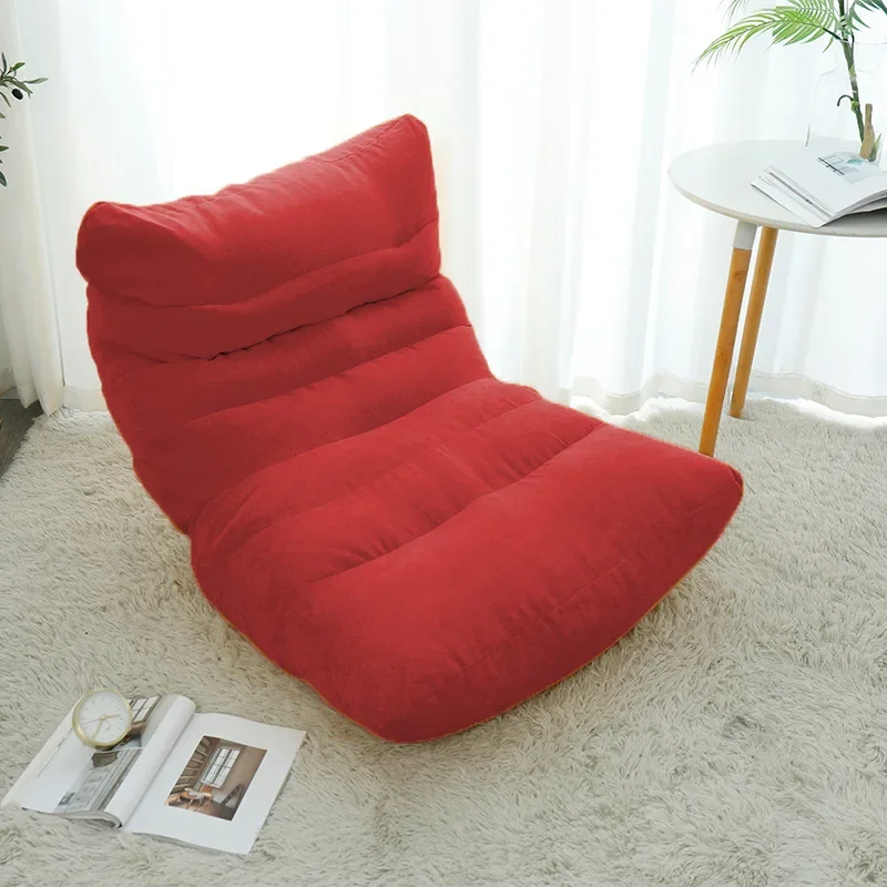 

NEW Flannel American Style Apartment Club Terrace Creative Tatami Leisure Sofa Bed Odorless EPS Particle Filled Lazy Sofa Bags