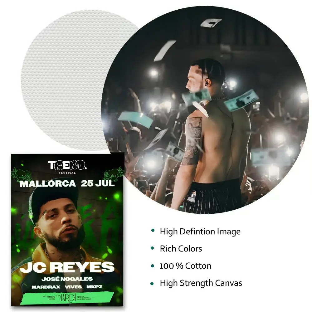 المغني j-jc reyes اللوحة الخط HD طباعة مجانية جدارية الفن صور لغرفة المعيشة ديكور جدران المنزل قماش المشارك