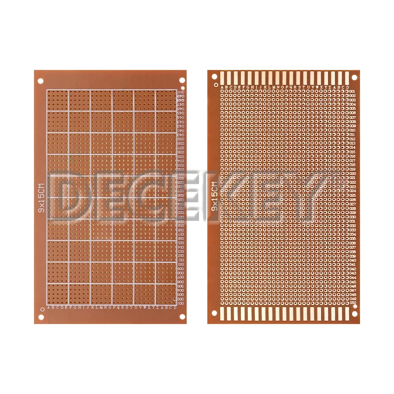 5 قطعة 9x15 سنتيمتر لوحة دارات مطبوعة عالمية أصفر من جانب واحد PCB لوحة دوائر كهربائية مطبوعة لاردوينو