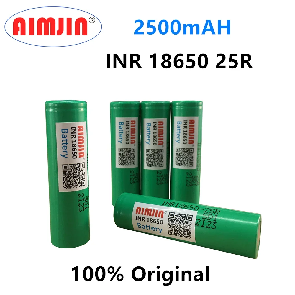 LEFEIYIY 18650 25R M INR1865025R 20A discharge lithium battery, 2500mAh power battery