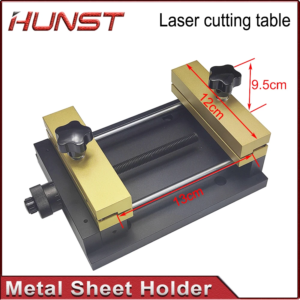 Imagem -05 - Hunst-metal Folha Titular Suporte Fixo Fixture For Fiber Laser Engraving Machine Card Cutting Attechment