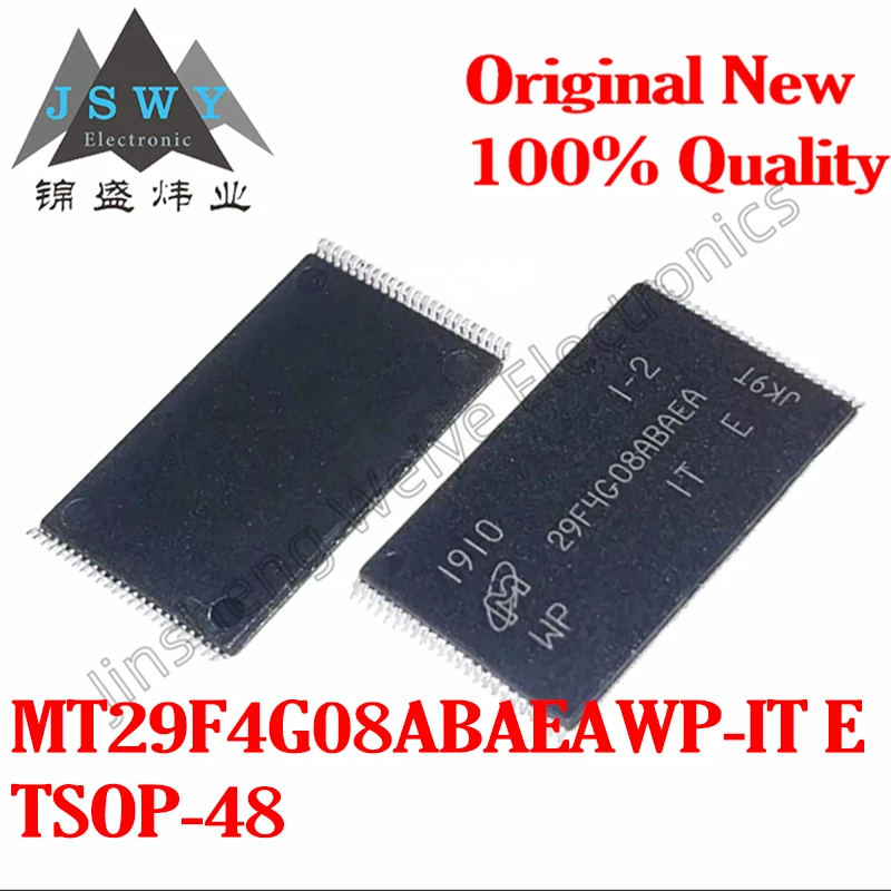 

(5/20 pieces) MT29F4G08ABAEAWP-IT:E TSOP-48 MT29F4G08ABAEAWP/4Gb NAND flash memory chip/new original spot Electronics