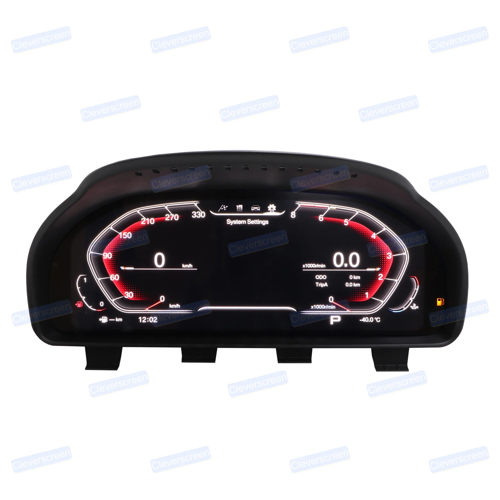 

12.3''Car Digital Dashboard LCD Instrument Panel Speedometer 5/6/7 Series X3/X4/X5/X6 Car Cluster