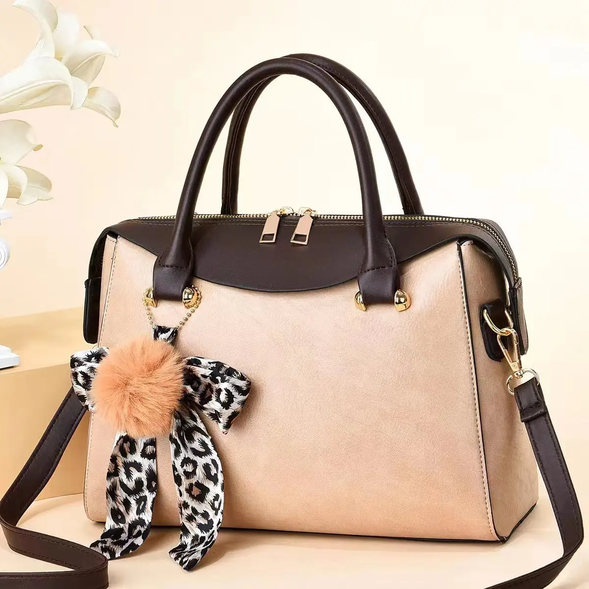 

2023 Fashion Design Shoulder Bag PU Leather Crossbody Bags For Women Work Top Handle Tote Bag Satchel Handbag Bolsa Feminina