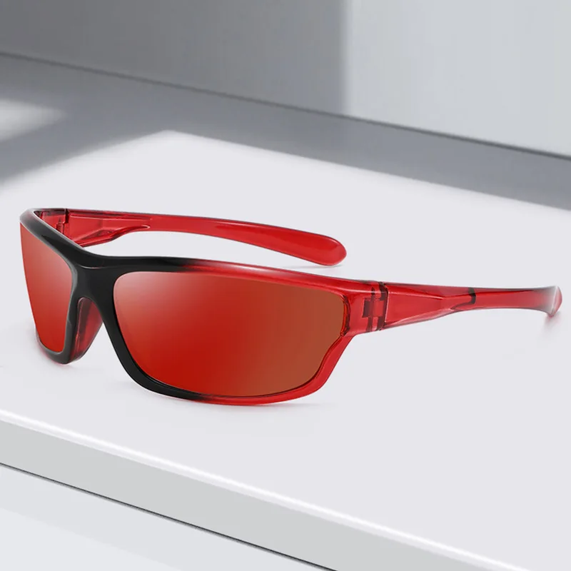 

Мужские спортивные велосипедные поляризационные солнцезащитные очки, женские квадратные оправы, уличные очки с расширенными оттенками, защита от ультрафиолета для вождения, рыбалки