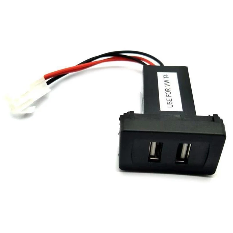 vw t4 cigarette lighter Cigarette Lighter 2.1A Dual Car USB Charger Outlet Adapter for  volkswagen-T4