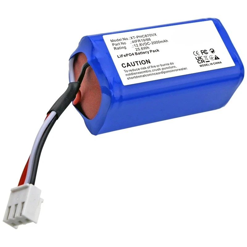 2000mAh Battery For Philips 4IFR19/66,CP0111/01,Severin Chill 4404048,FC8603, FC8700, FC8705, FC8710, Smartpro, Compact