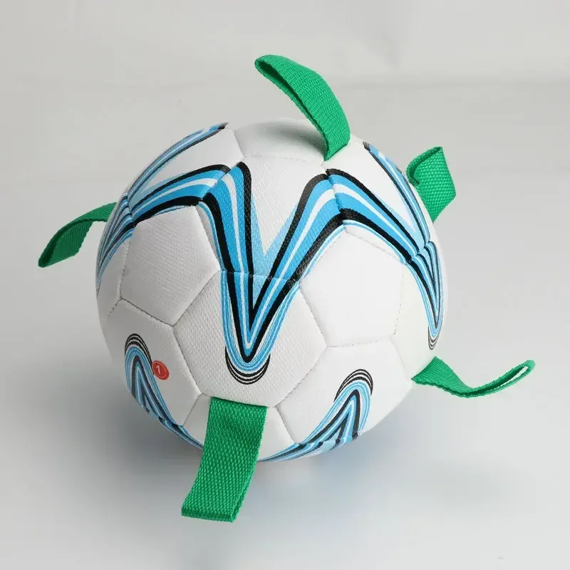 

Interactive Dog Football Toy Soccer Ball Inflated Training Toy For Dogs Outdoor Border Collie Balls For Large Dogs Pet Supplies